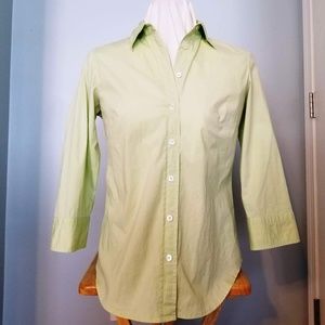 J. Crew button down in soft green, medium